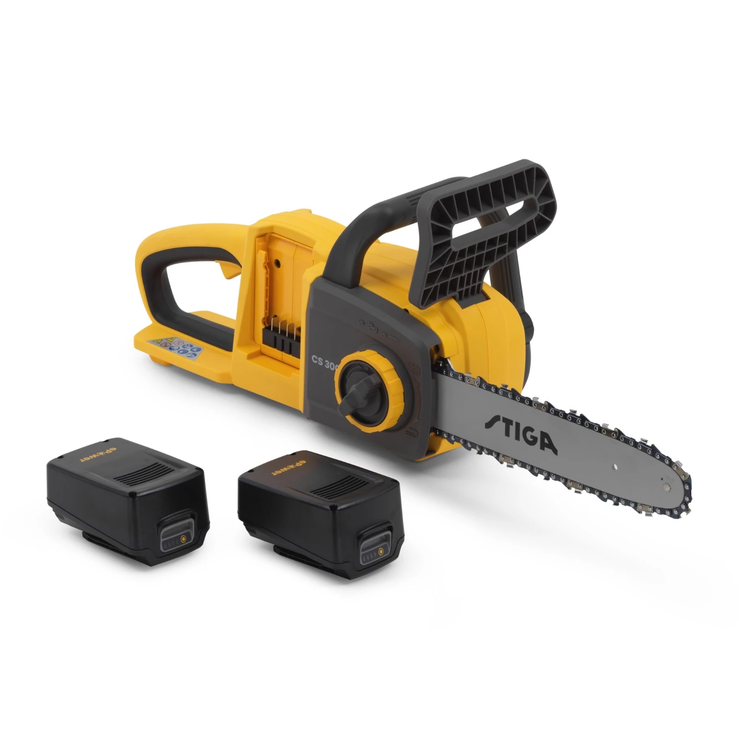 Stiga CS 300e Kit 20V Li-Ion accu kettingzaag set (2x 4.0Ah) - 30cm-image