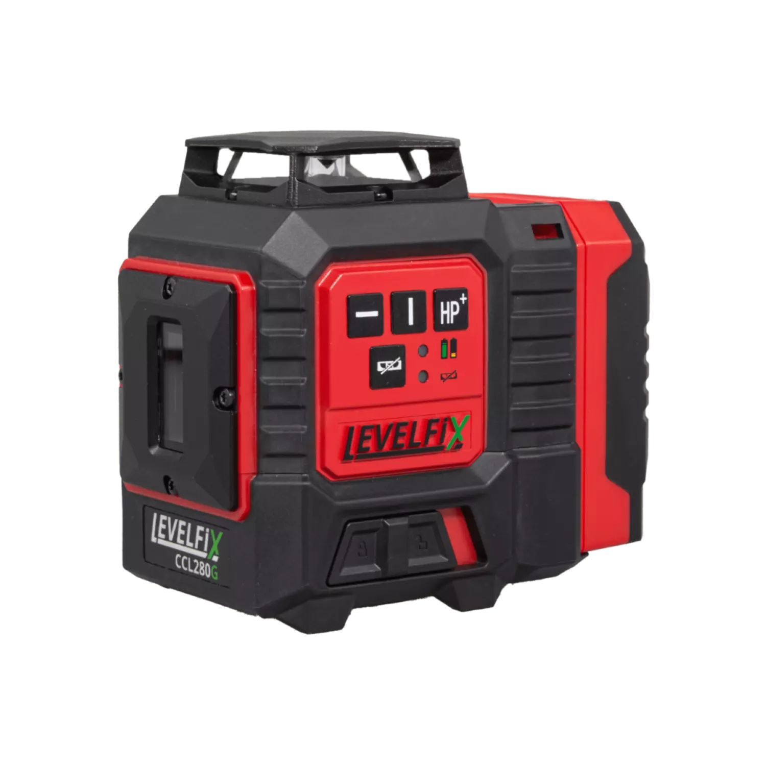 Levelfix CCL280G Kruislijnlaser Set incl. statief in koffer - groen of rood - 30m - 3 lijnen - Bluetooth - IP53-image