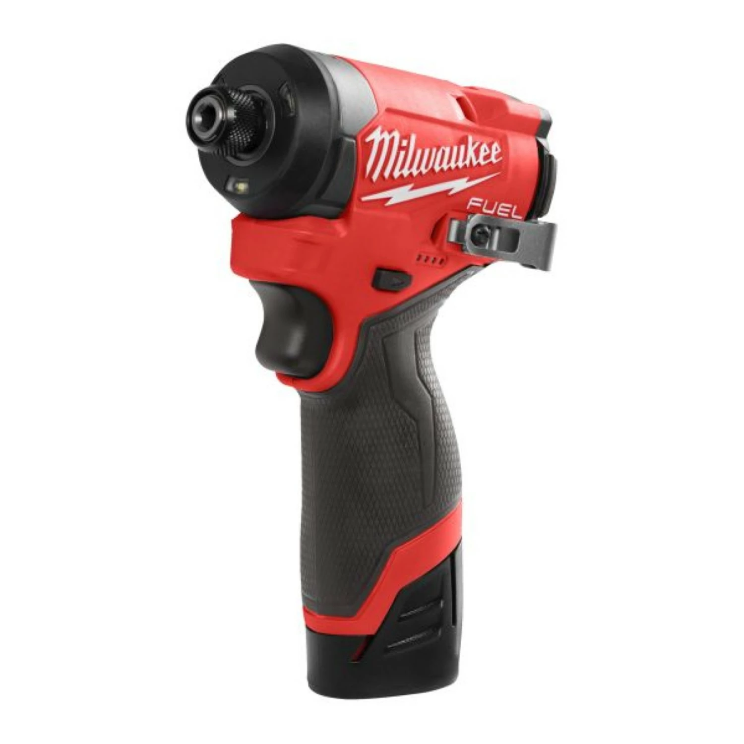 Milwaukee M12 FPP2A2-402X 12V Li-ion accu slagboormachine (FPD2-0) en slagschroevendraaier (FID2-0) combiset (2x4.0Ah) in HD Box-image