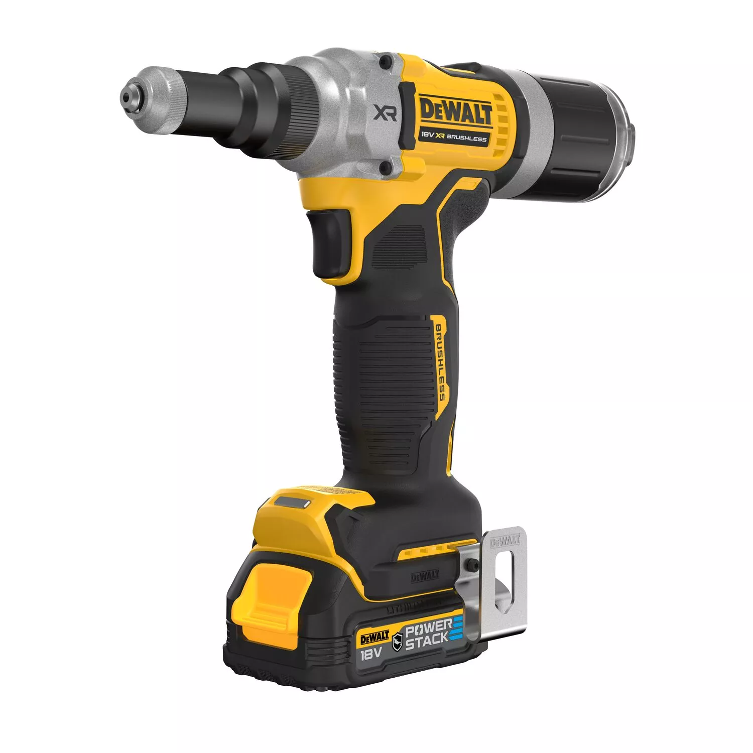 DeWALT DCF414E2GT Kit de pince à riveter sans fil Li-ion 18 V (2 batteries 1,7 Ah) dans TSTAK - 6,3 mm-image