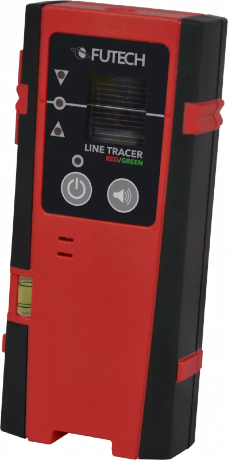 FUTECH Line Tracer Récepteur laser - Rouge / Vert - 50m-image