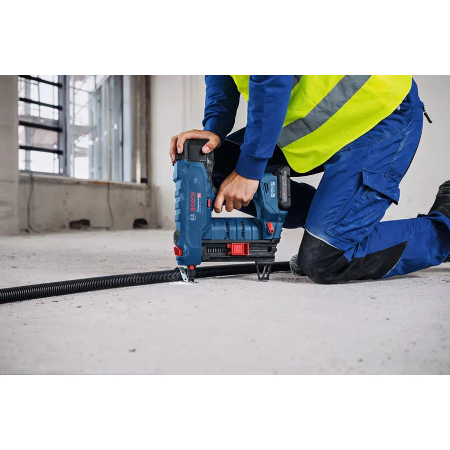 Bosch GNB 18V-40 18V marteau à buriner sans fil corps dans un coffret XL-image