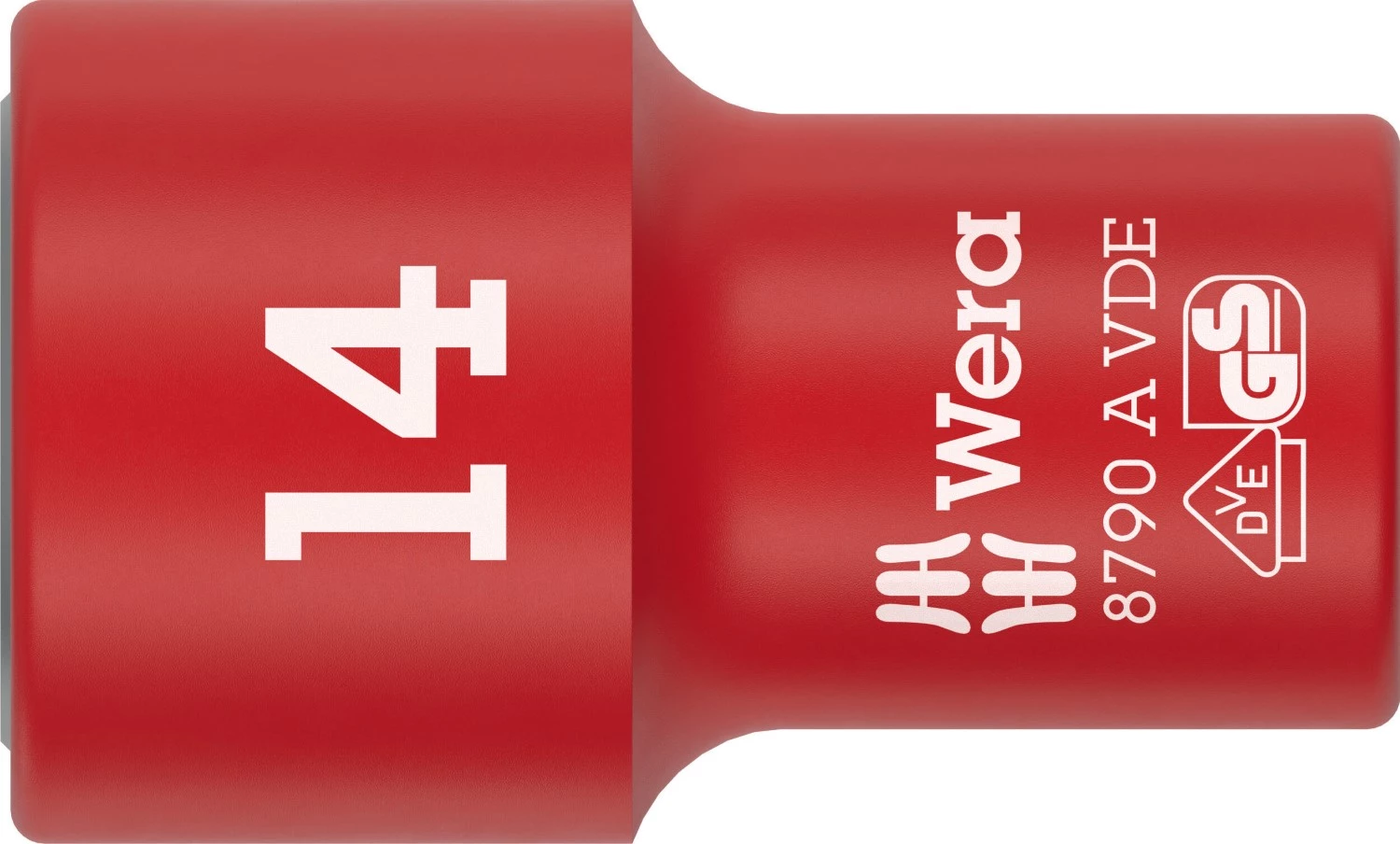Wera 05005930001 8790 B Douille isolée VDE Zyklop - 1/4« - 14 mm-image