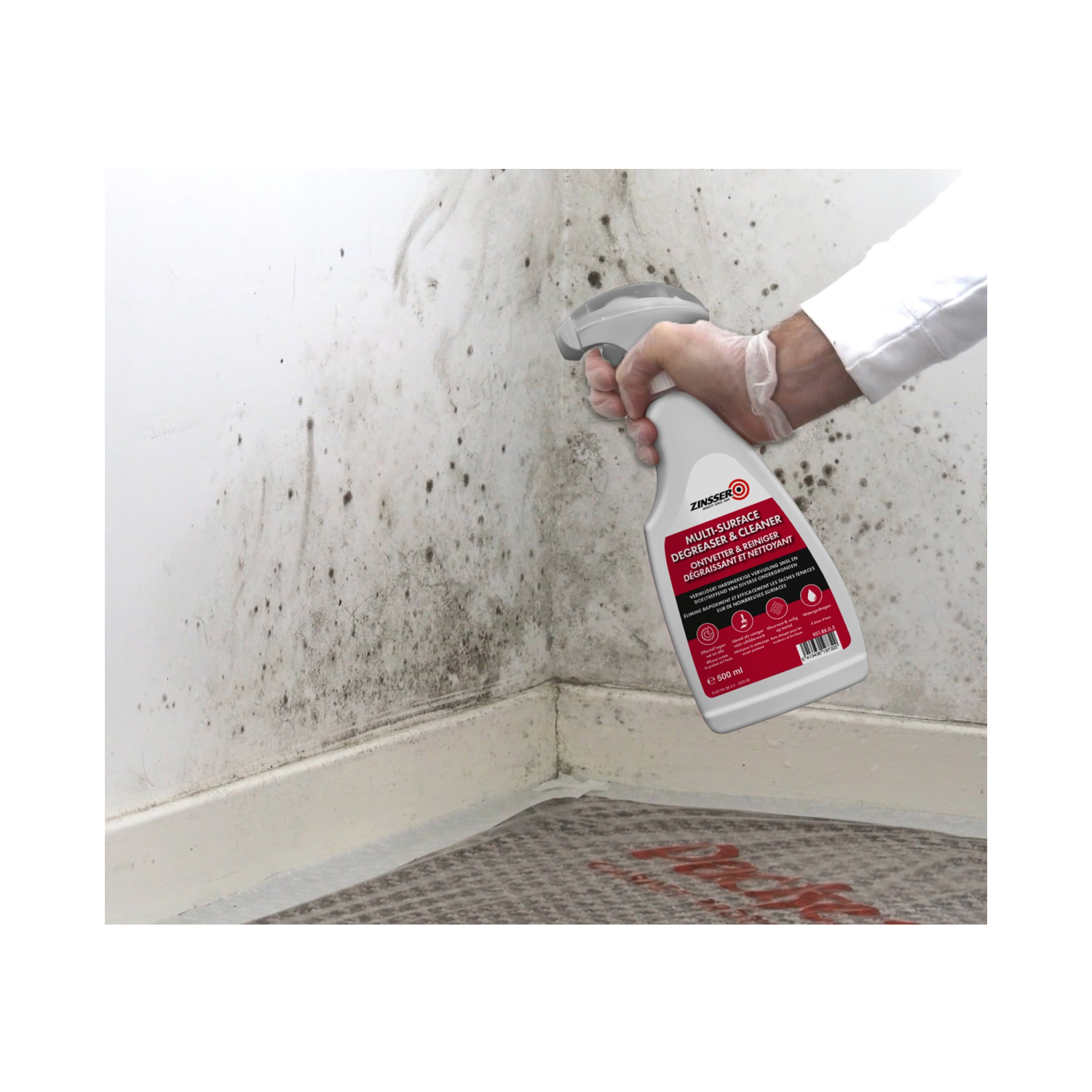 Zinsser Multi-Surface Ontvetter & Reiniger Concentraat 5L-image