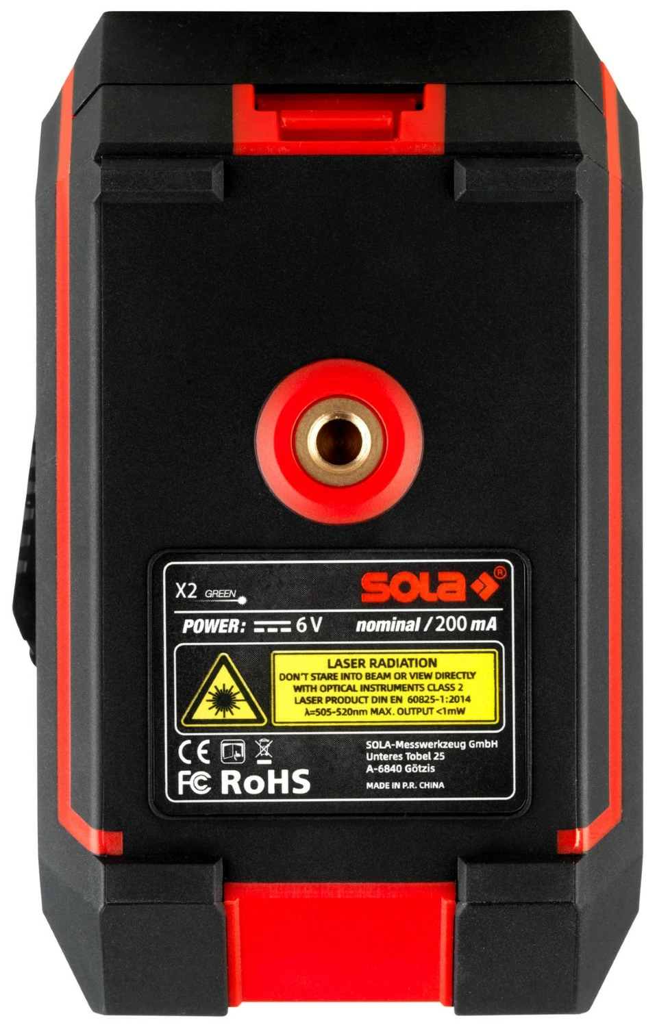 Sola X2 Green PROFESSIONAL ligne laser croisée en sac - vert - 30m - 2 lignes - IP54-image