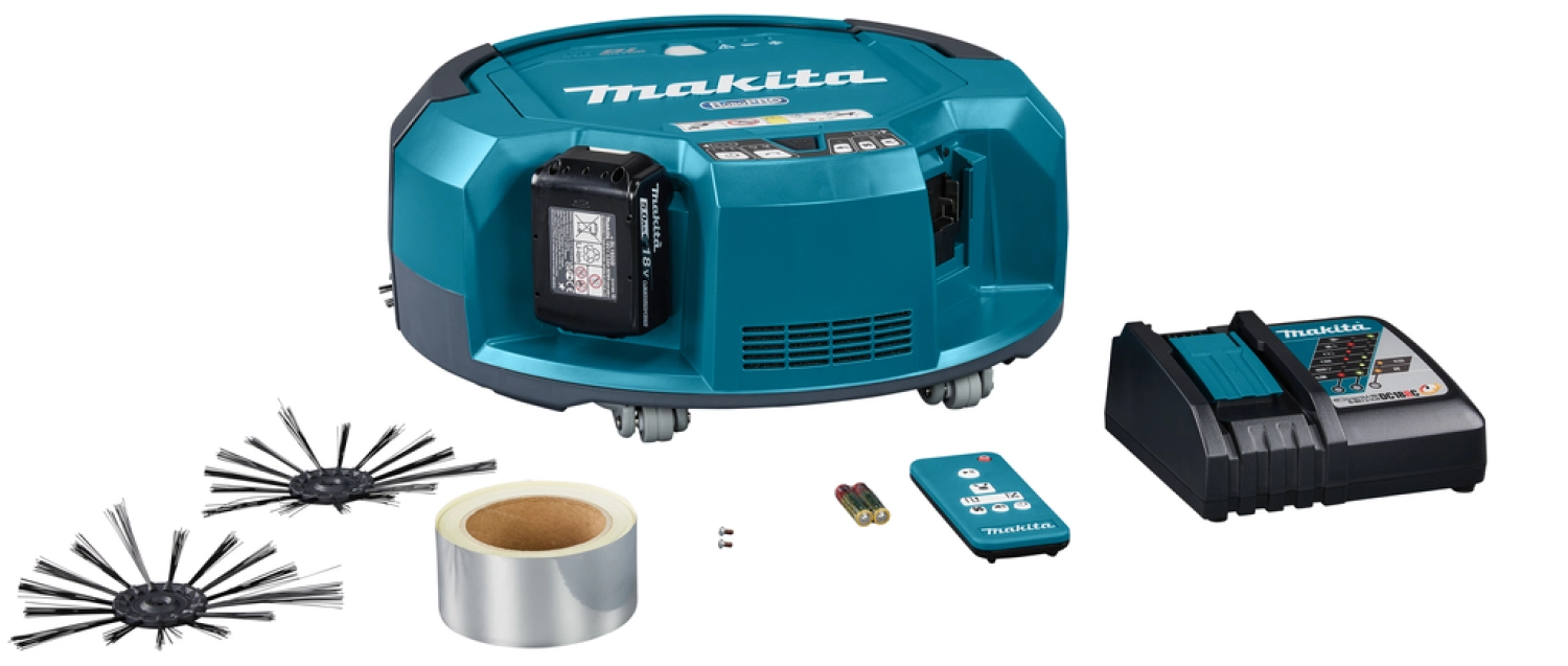 Makita DRC200RT 18V Li-ion Accu RoboCleaner set (1x5.0 Ah) - 2,5L-image