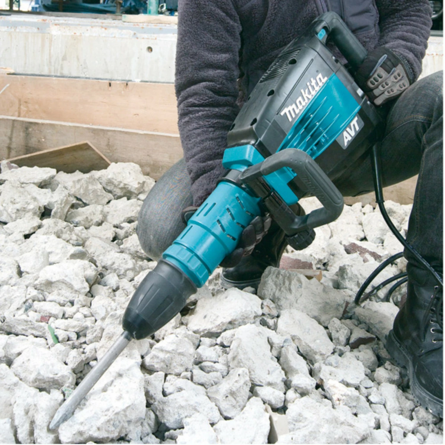 Makita HM1214C Marteau burineur 1500 W - SDS-Max - Coffret - 19,9 J-image