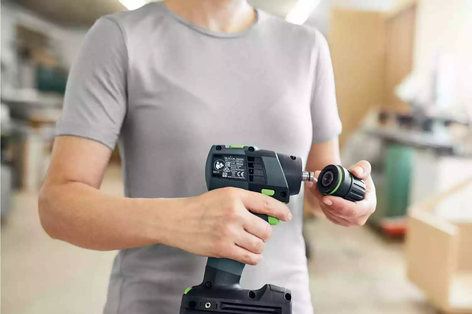 Festool TXS 18-Basic 18V Li-ion Accu Schroefboormachine set (1x 3,0Ah) in Systainer-image