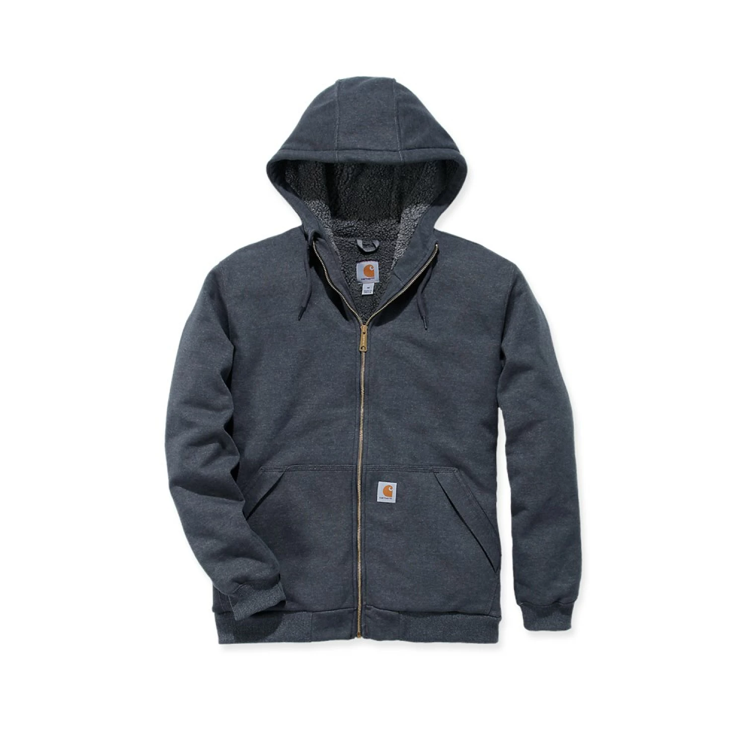 Carharrt 103308 - Sherpa Lined Midweight Zip - Carbon Heather - L-image