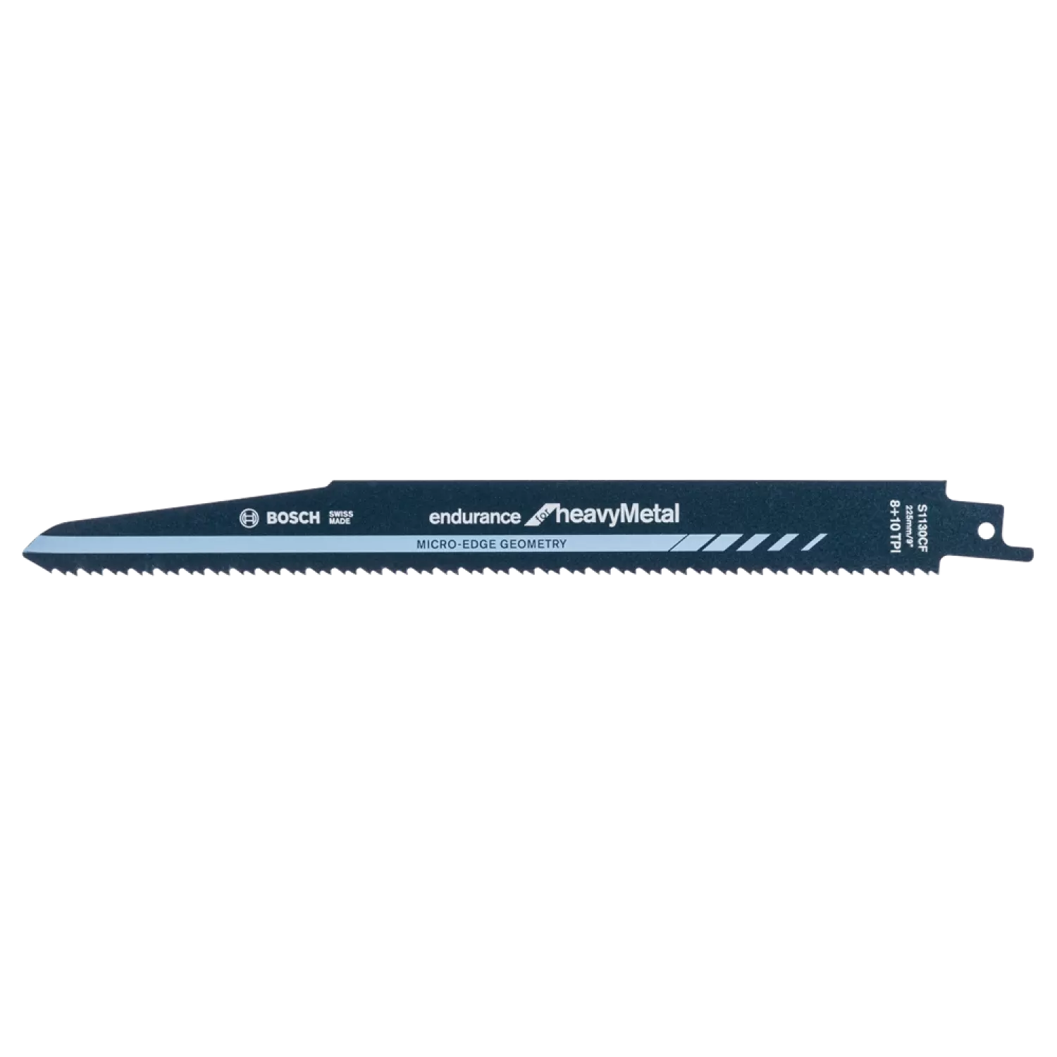 Bosch 2608657528 / S 1130 CF Reciprozaagblad - 225 x 8/10TPI - Metaal (5st)-image