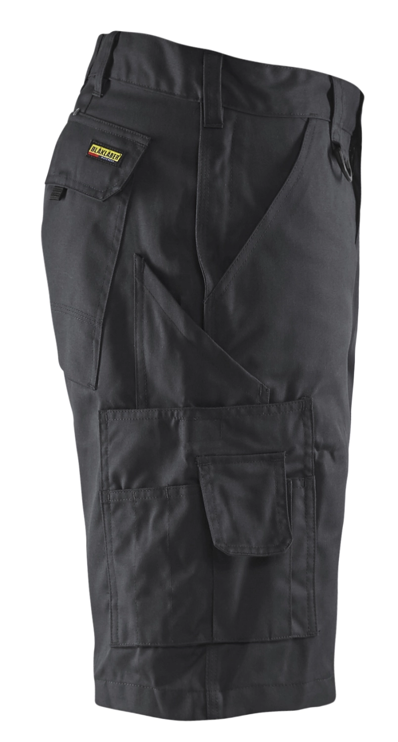 Blåkläder 1447 Werkbroek kort - Zwart - Maat 56 (XL)-image