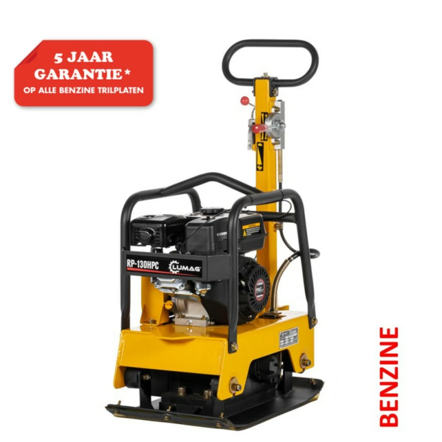 Lumag RP130HPC Trilplaat benzine 2500 kg slagkracht-image
