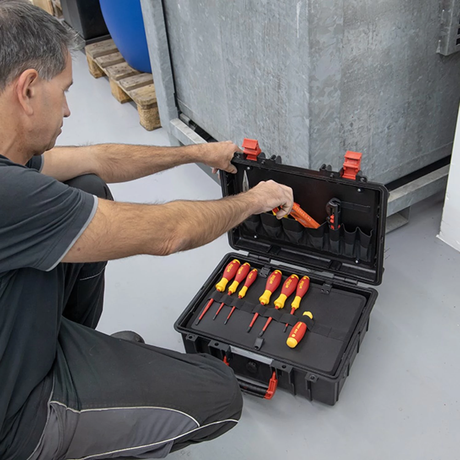 Wiha 45530 Basic Set L Electric Gereedschapset in koffer - 18-delig-image