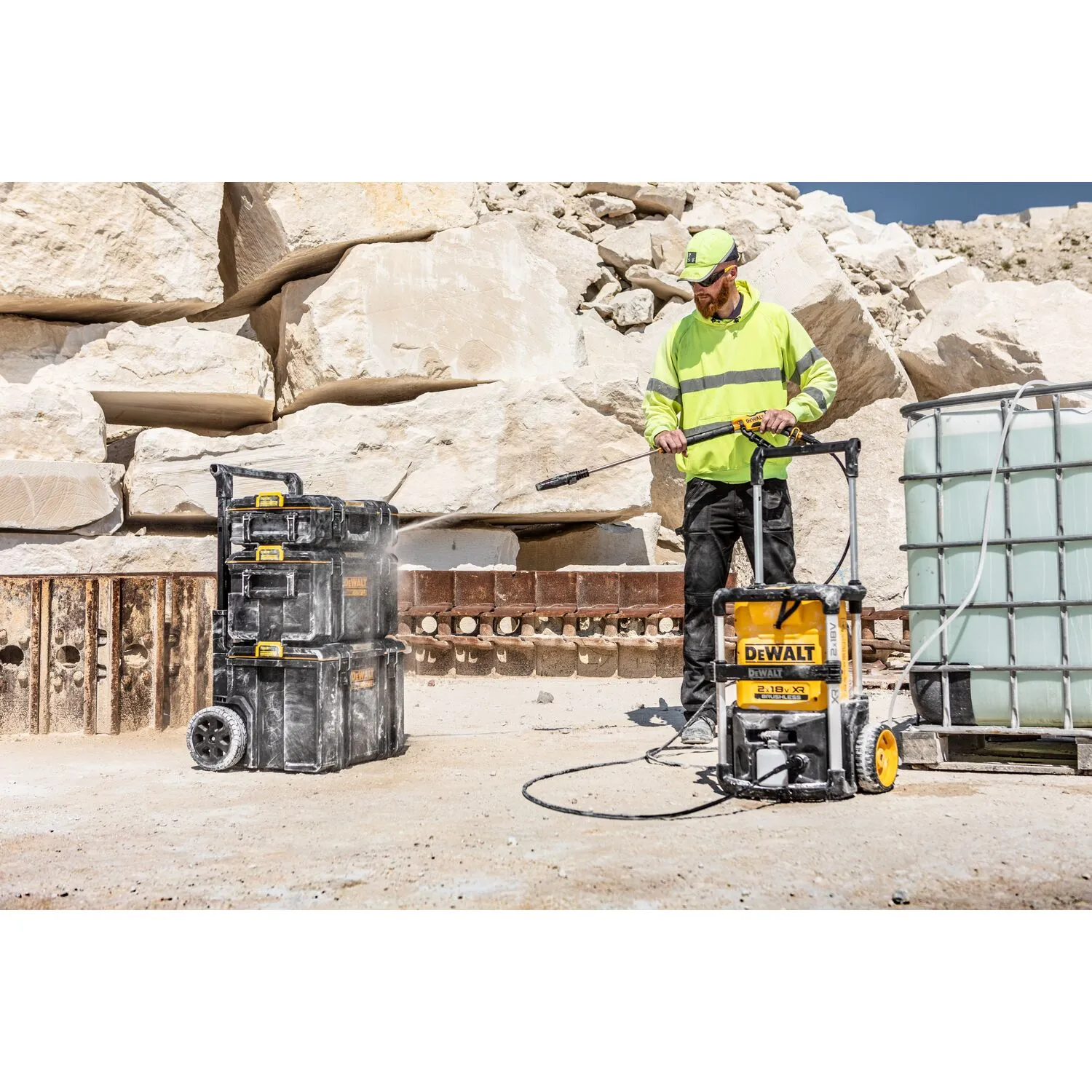 DeWalt DCMPW1600N 18V XR Li-Ion Accu Hogedrukreiniger body - 110 bar