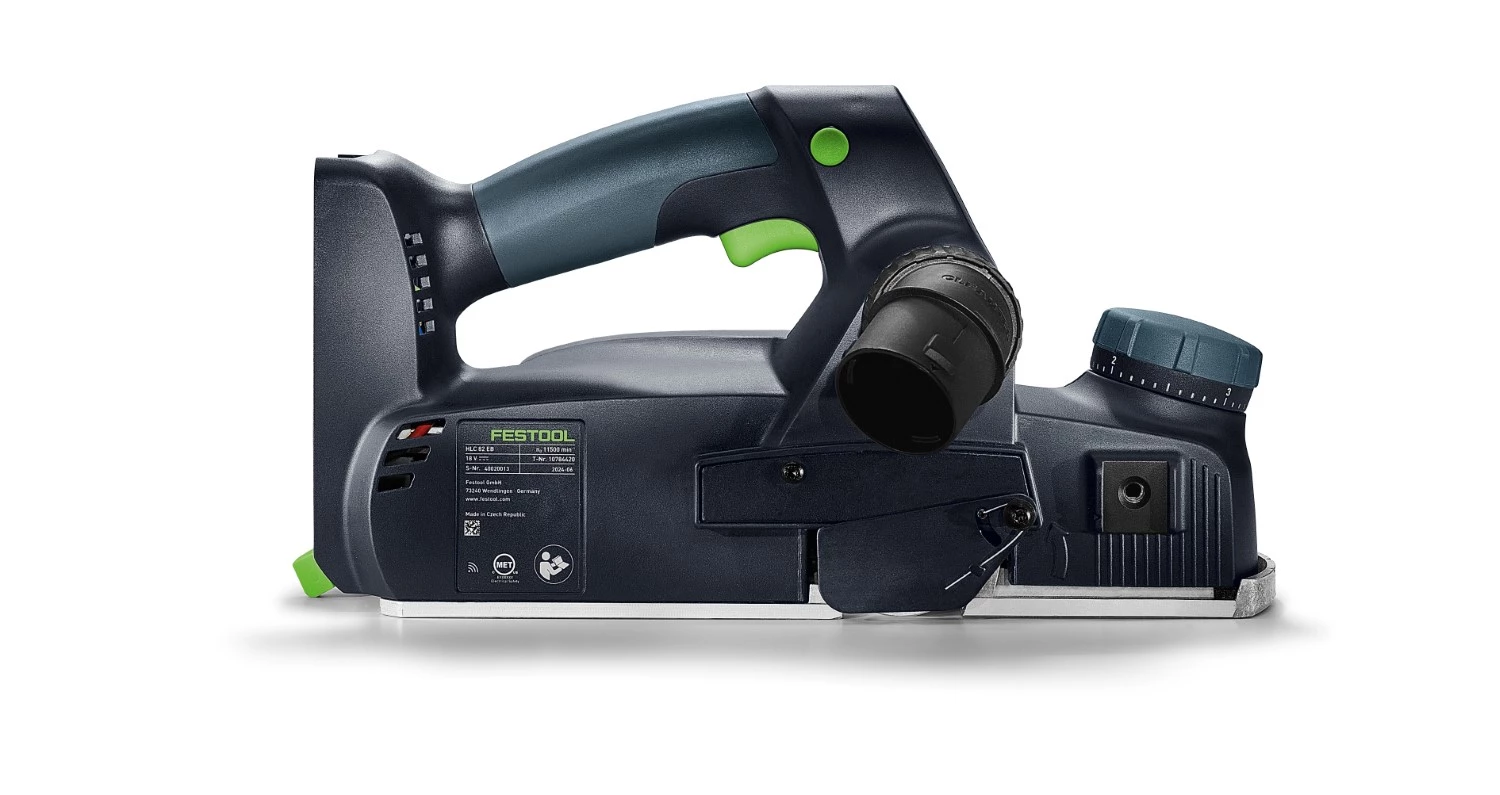 Festool HLC 82 EB-Basic-Set 18V accu schaafmachine incl accessoires in systainer - 82 mm-image