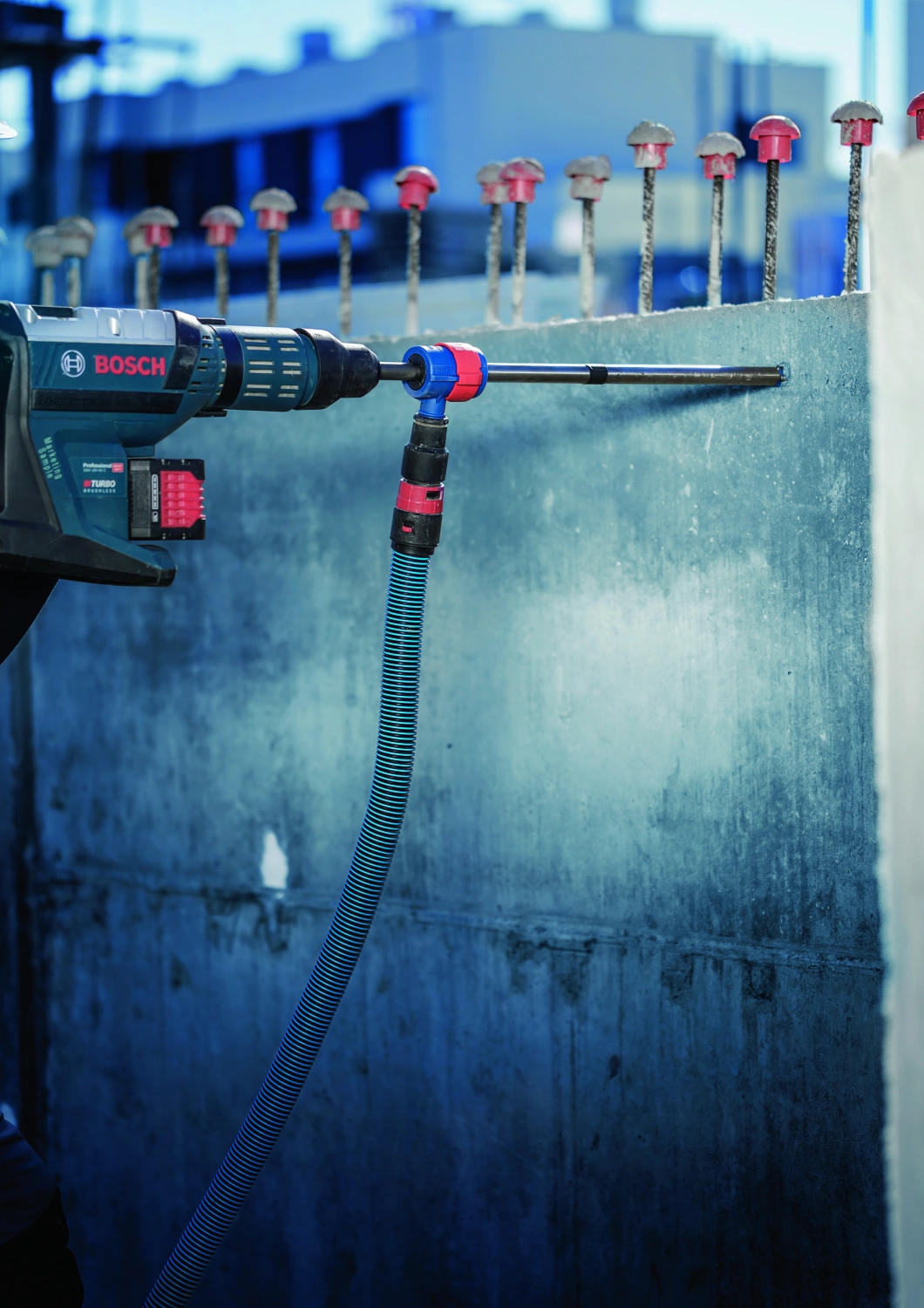 Bosch 2608901769 EXPERT Foret à Marteau SDS Clean SDS plus-8X - 14x400x550mm avec connecteur-image