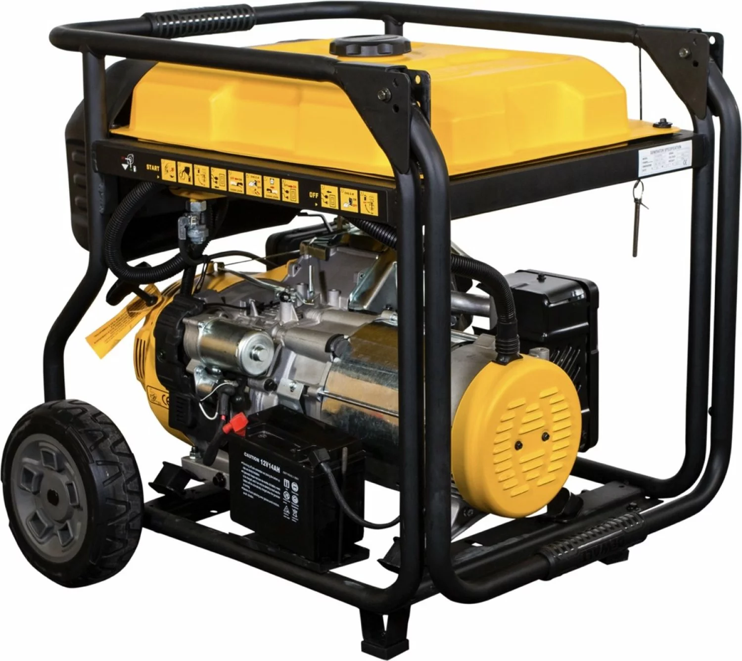 DeWALT DXGNP85E Benzine generator - 8000W - 4 takt-image