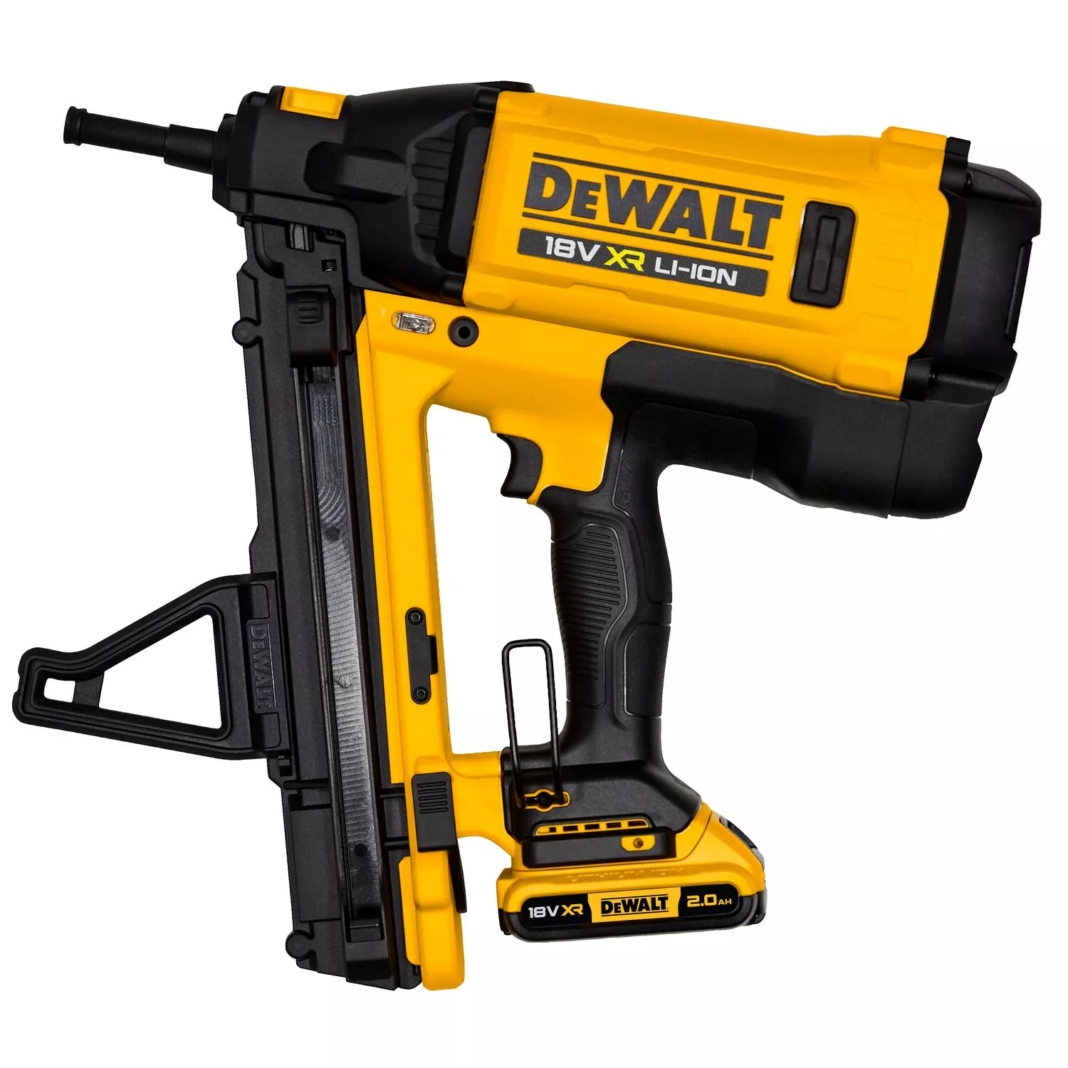 DeWALT DGN845D1 18 V Li-ion C6 TRAK-IT Kit agrafeuse à béton à gaz (1 batterie 2,0 Ah) dans un coffret - 13-40 mm-image