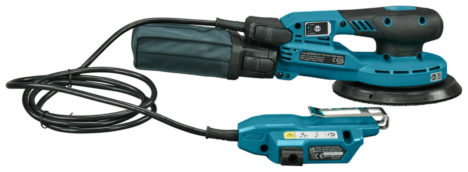 Makita BO003CGZJNL XGT 40V Li-ion accu Exentrische schuurmachine in Mbox - 125mm-image