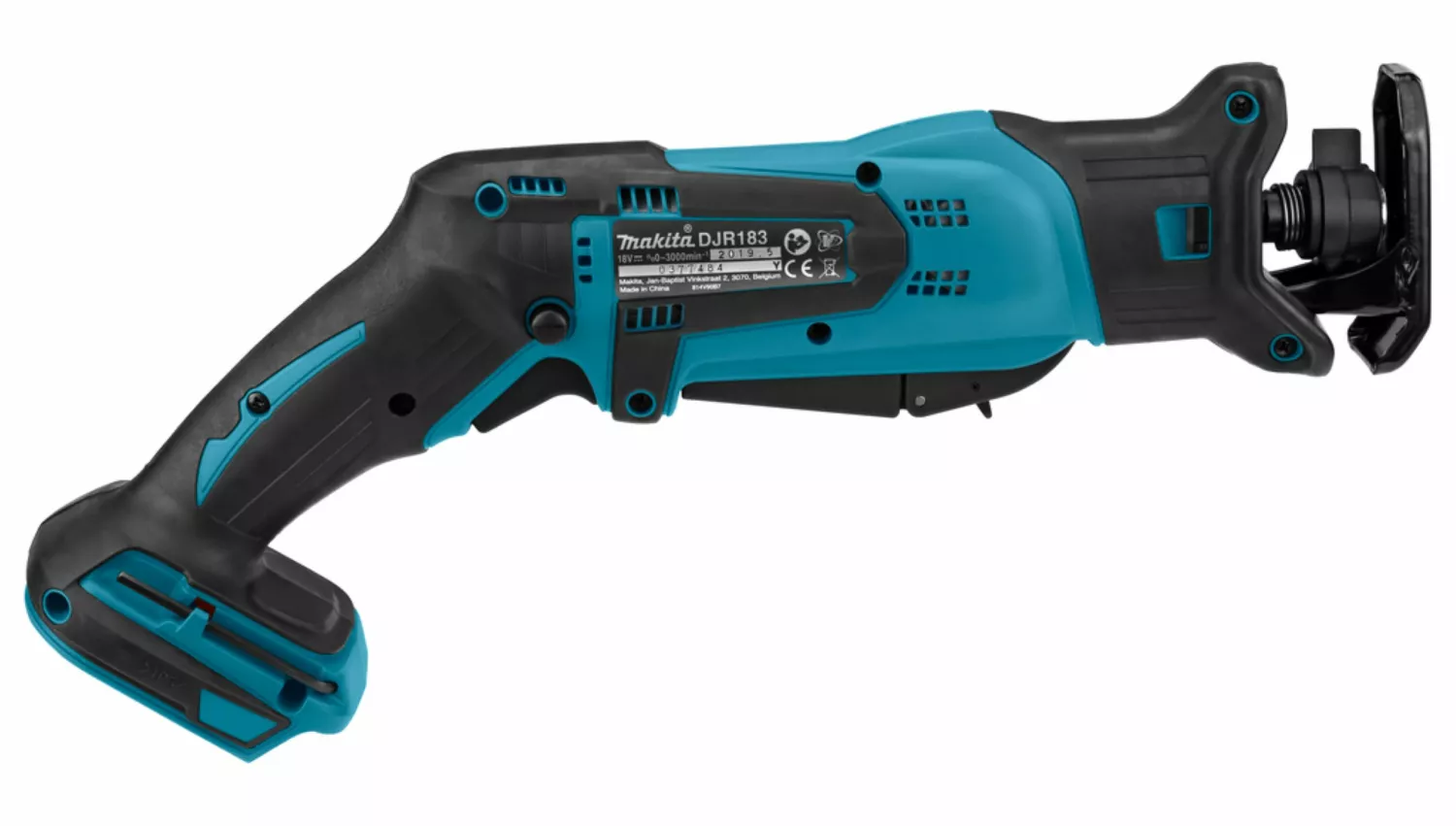 Makita DJR183RMJ - 18V Li-ion - Scie sabre sans-fil - 2 batteries 4,0 ah - MAKPAC - Changement rapide-image
