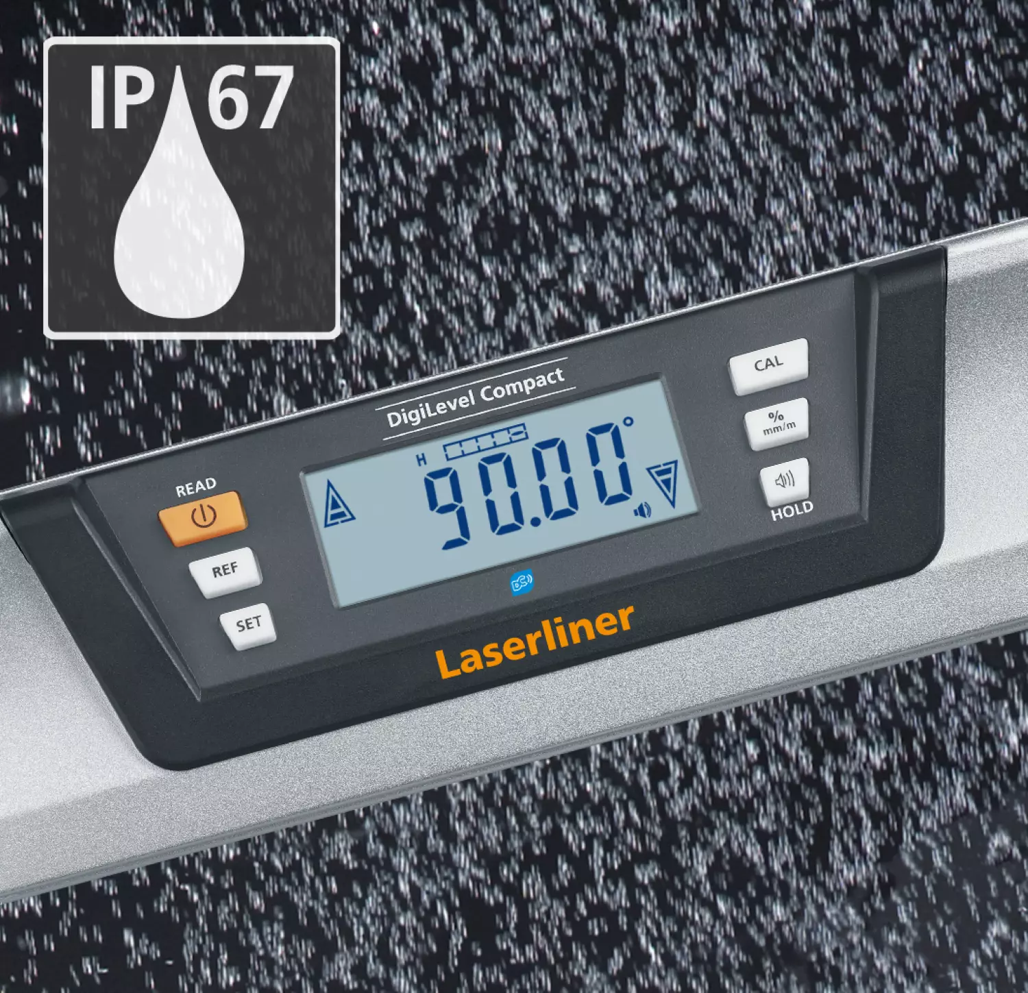 Laserliner DigiLevel Compact Digitale waterpas in tas - magnetisch - Bluetooth - 230mm-image