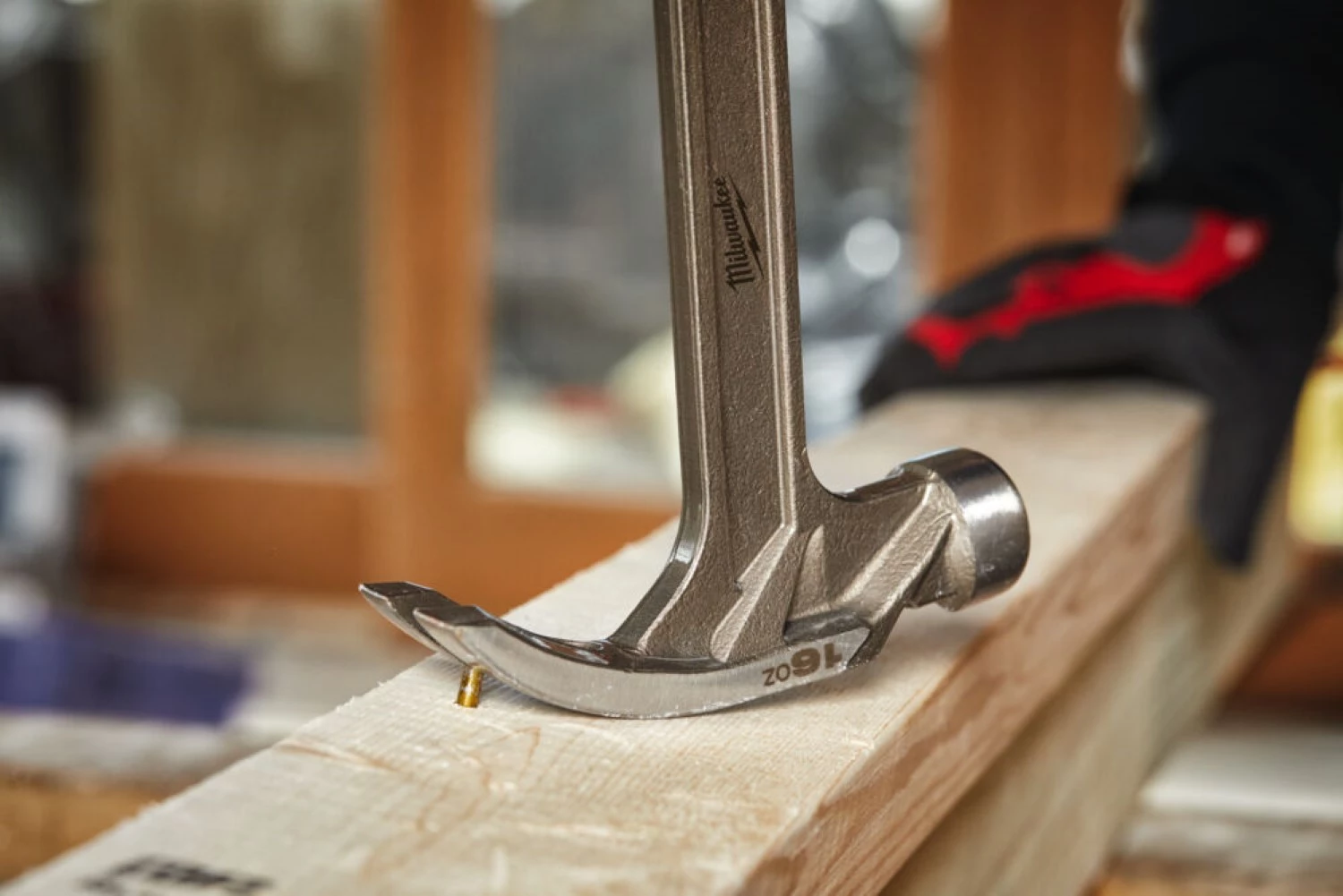 Milwaukee 4932478653 Rechte Klauwhamer - Shockshield handgreep - 450 gram-image