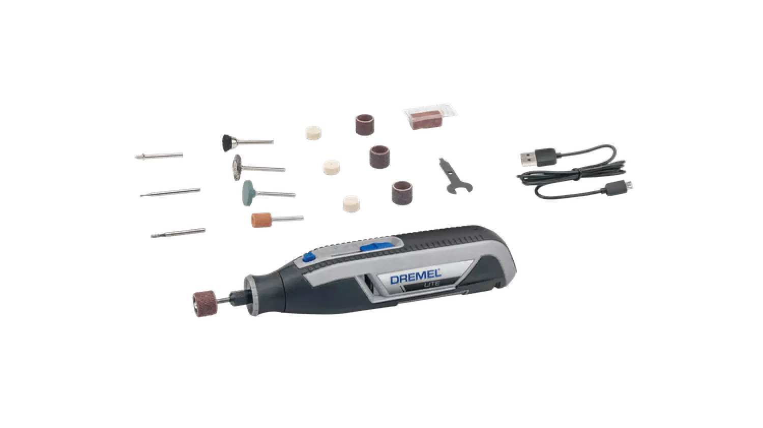 Dremel Lite 3,6V Li-Ion accu multitool incl. 15-delige accessoireset-image