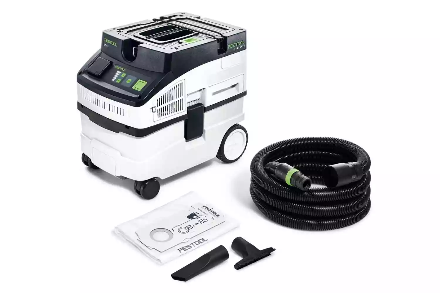 Festool CLEANTEC CT 15 E Stofzuiger - Nat/Droog -1200W - 15L-image