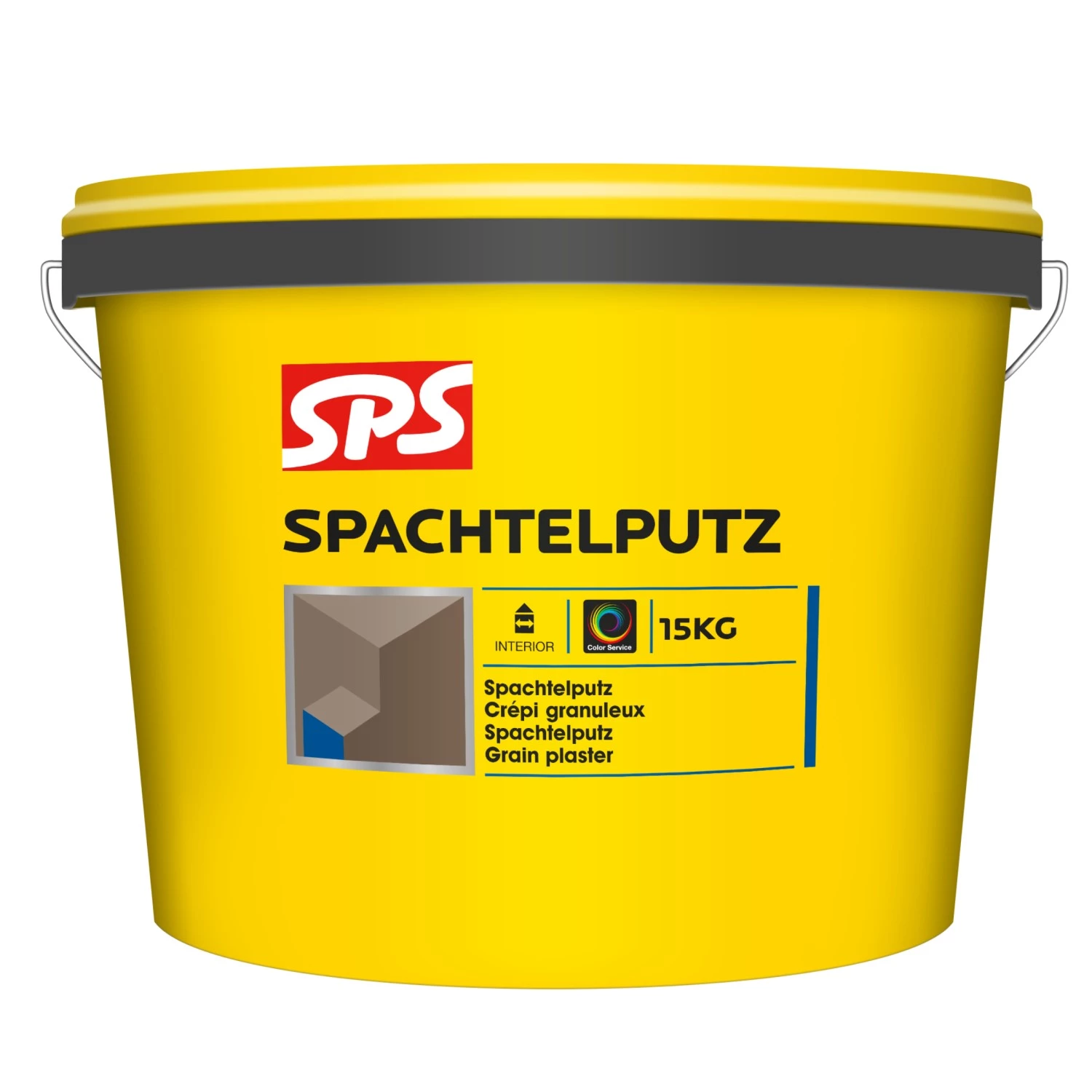 SPS Spachtelputz Sierpleister - op kleur gemengd - 1mm (extra fijn) - 15kg-image