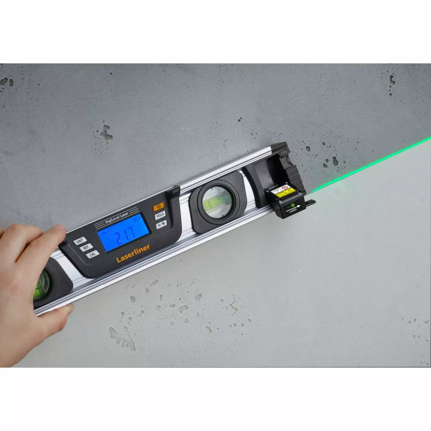 Laserliner DigiLevel-Laser G80 Digitale Elektronische waterpas - groene laser - 800mm-image