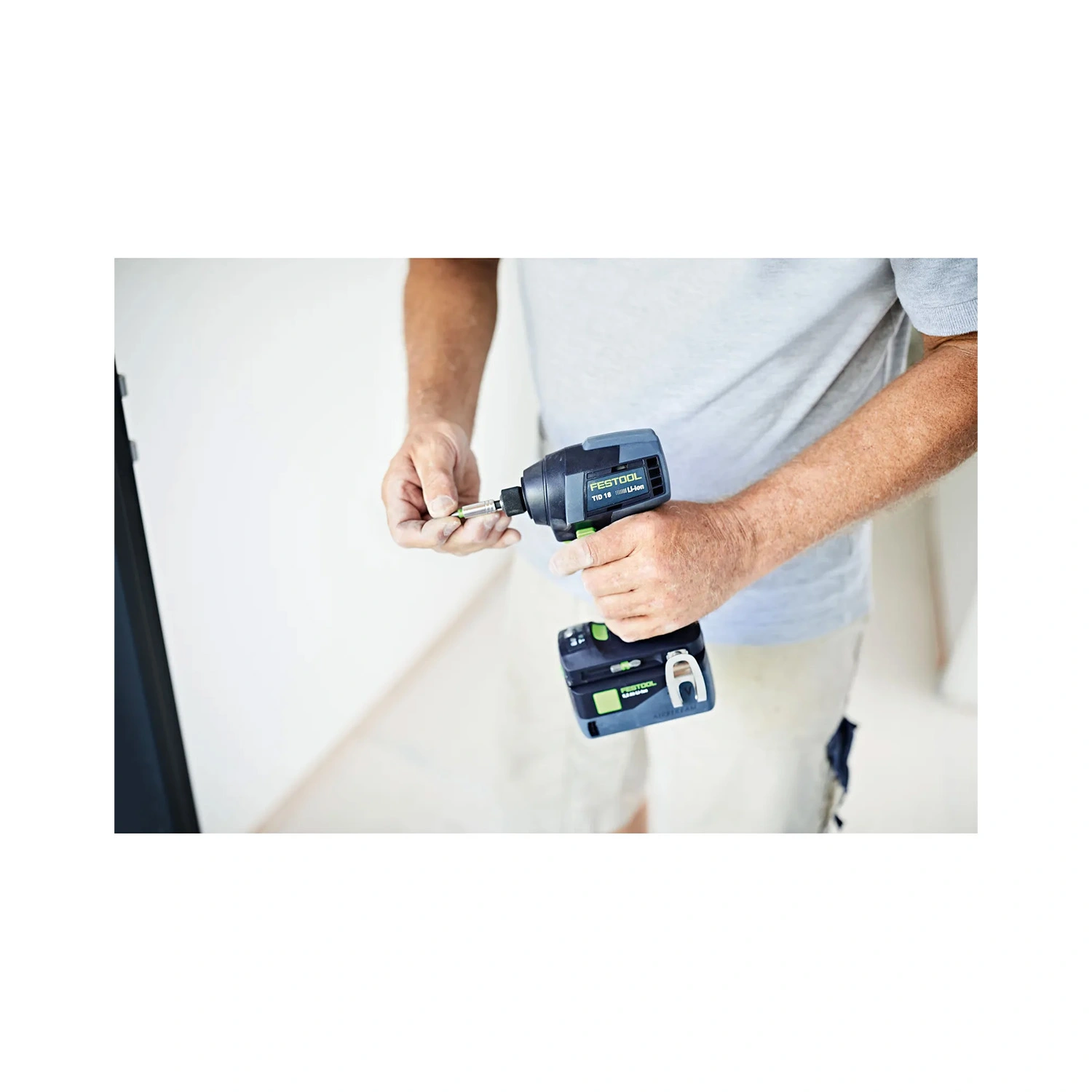 Festool TID 18 Basic-Set T18 18V accu slagschroevendraaier (TID 18) en accu schroefboormachine (T18+3) combiset in systainer