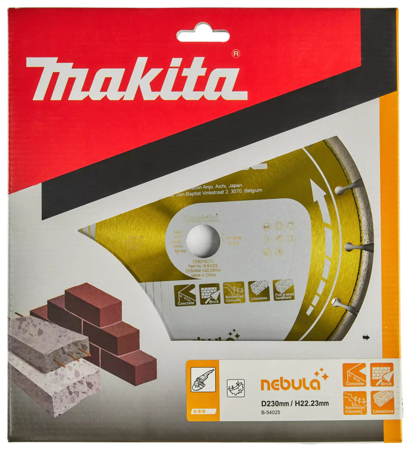 Disque Diamant Makita B -54025 - 230 x 22,2 mm - Universel-image