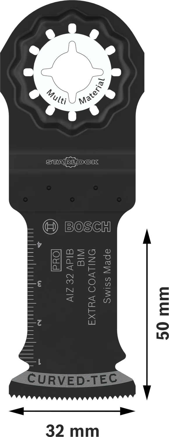 Bosch 2608669066 PRO / AIZ 32 APIB BIM lame de scie circulaire - 50 x 32 mm - Bois et métal (1 pièce)-image