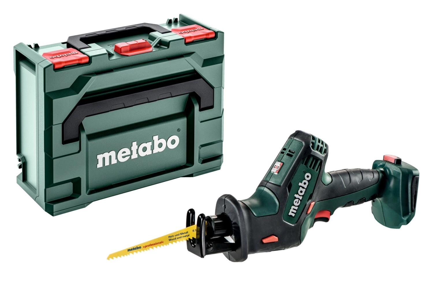 Metabo SSE 18 LTX Compact 18V Li-Ion accu reciprozaag body in metaBOX-image