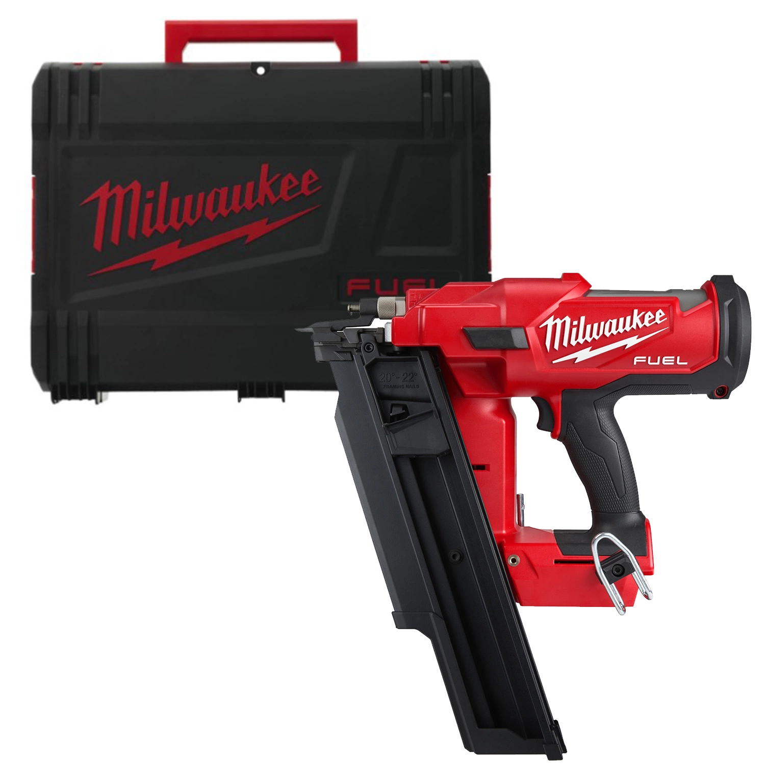 Milwaukee M18 FFN21-0C 18V Li-Ion accu tacker in koffer - 2.8-3.7mm - 50-90mm-image