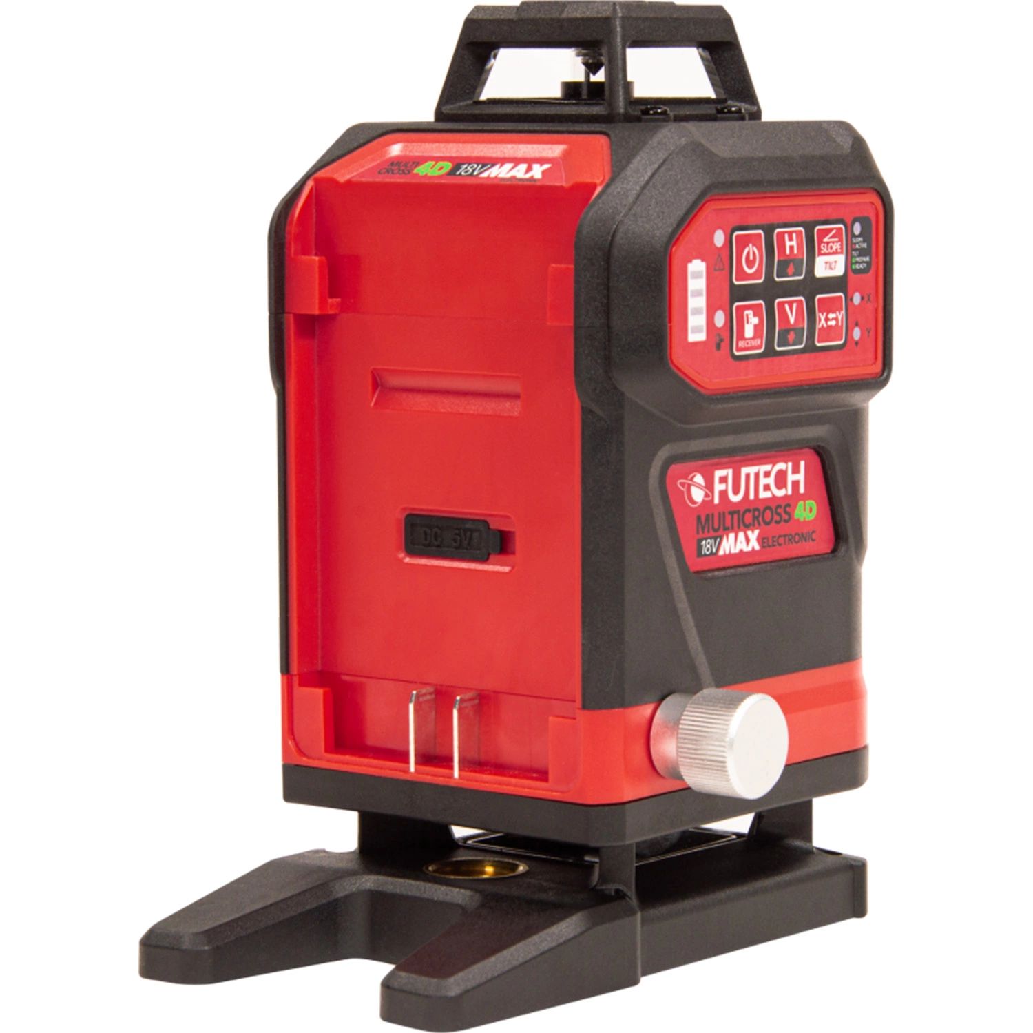 Futech Multicross 4D 18VMAX Electronic Kruislijnlaser - groen - 4 lijnen - IP54-image