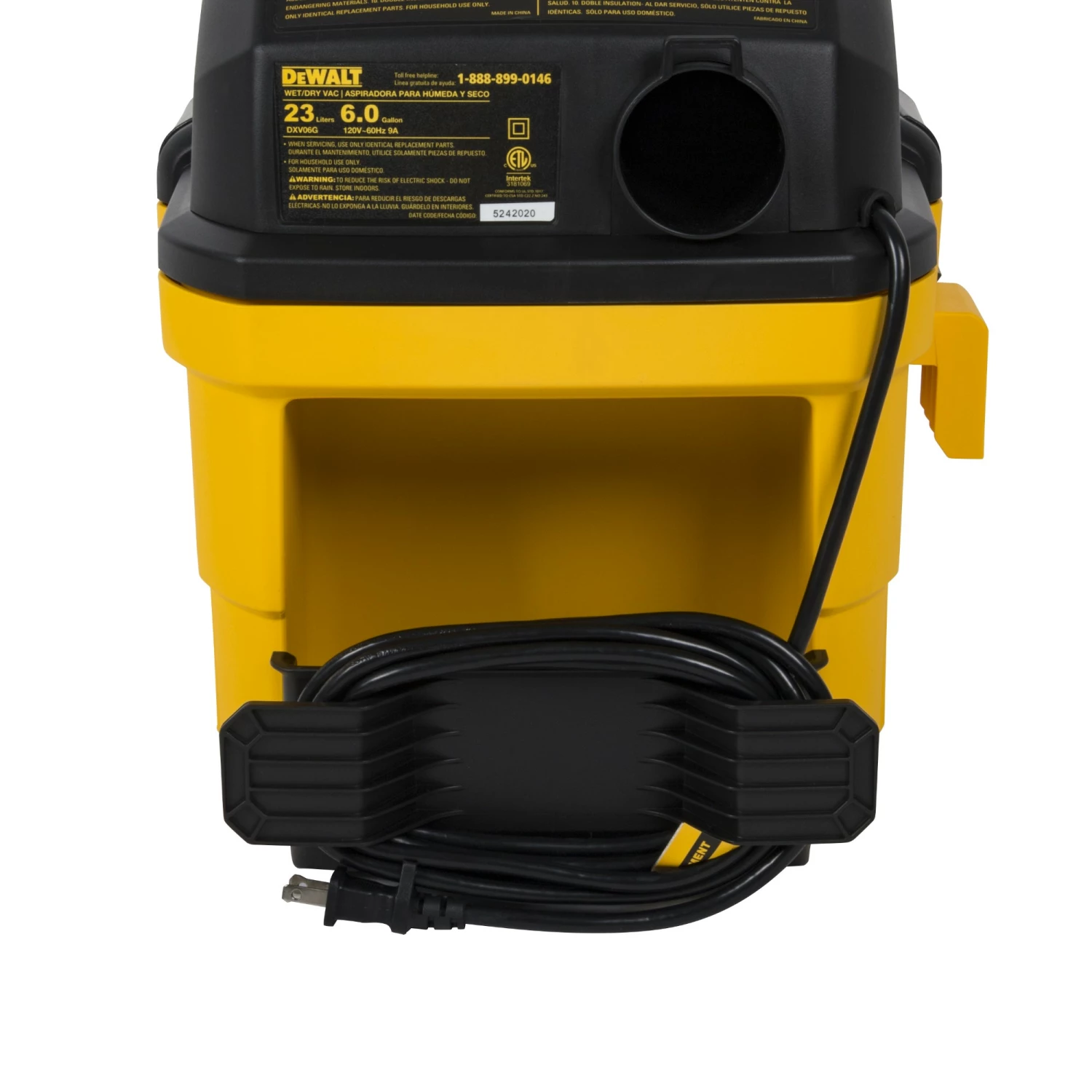 DeWALT DXV23G Nat-/Droogstofzuiger - 1100W - 23L-image