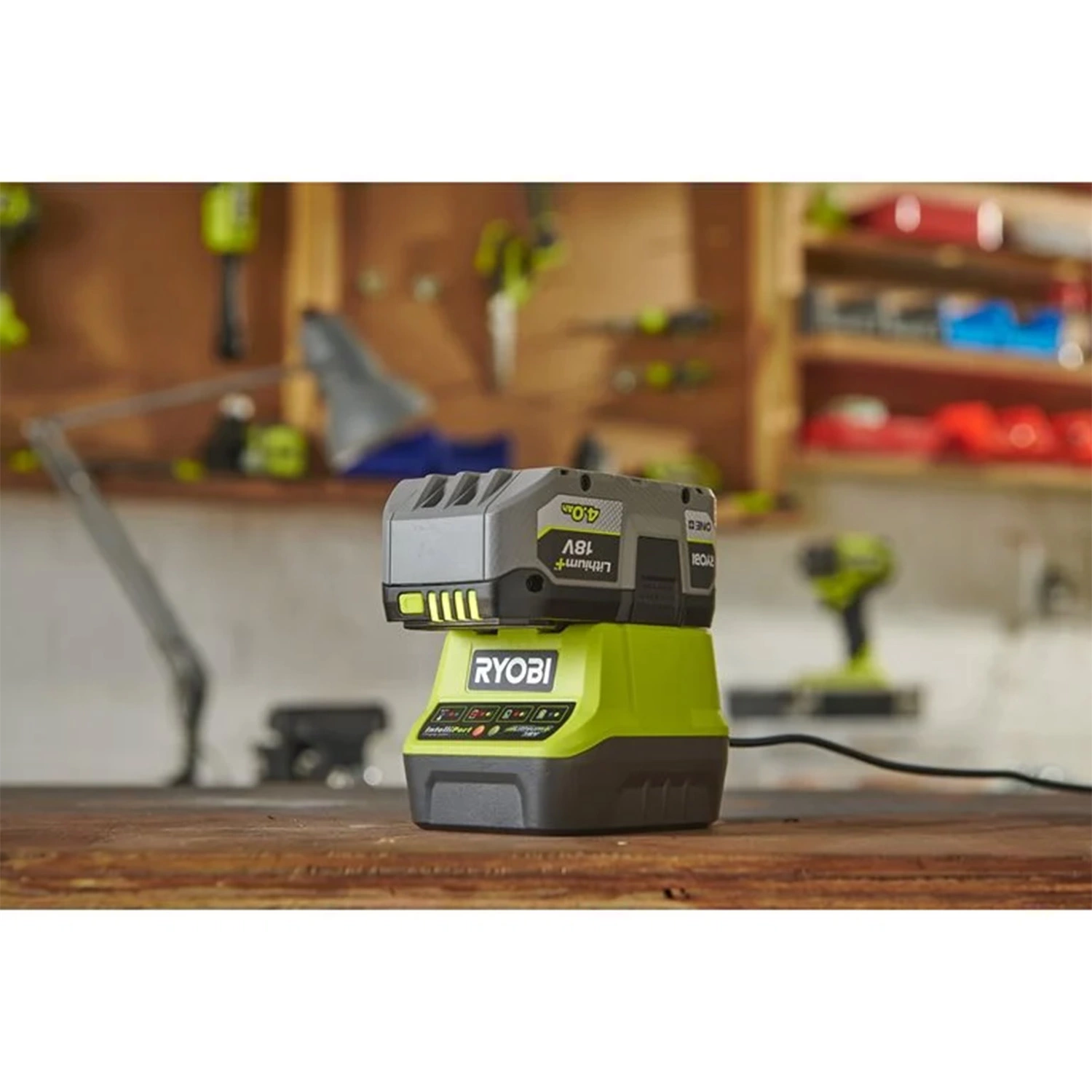 Ryobi RC18120-140X ONE+ 18V 1x 4.0Ah Lithium+ accu en lader-image
