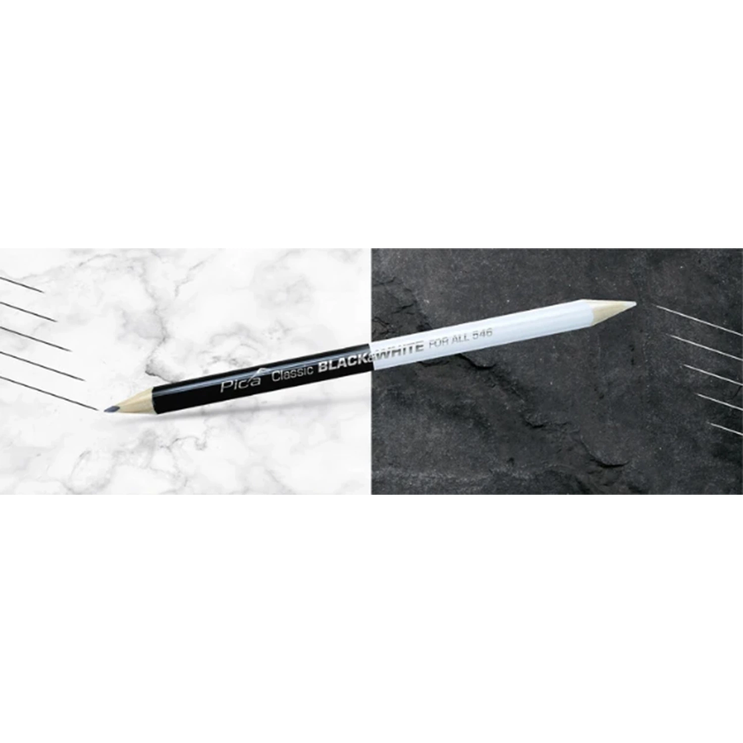 Pica 546/24 Markeerpotlood Black & White (1st)-image