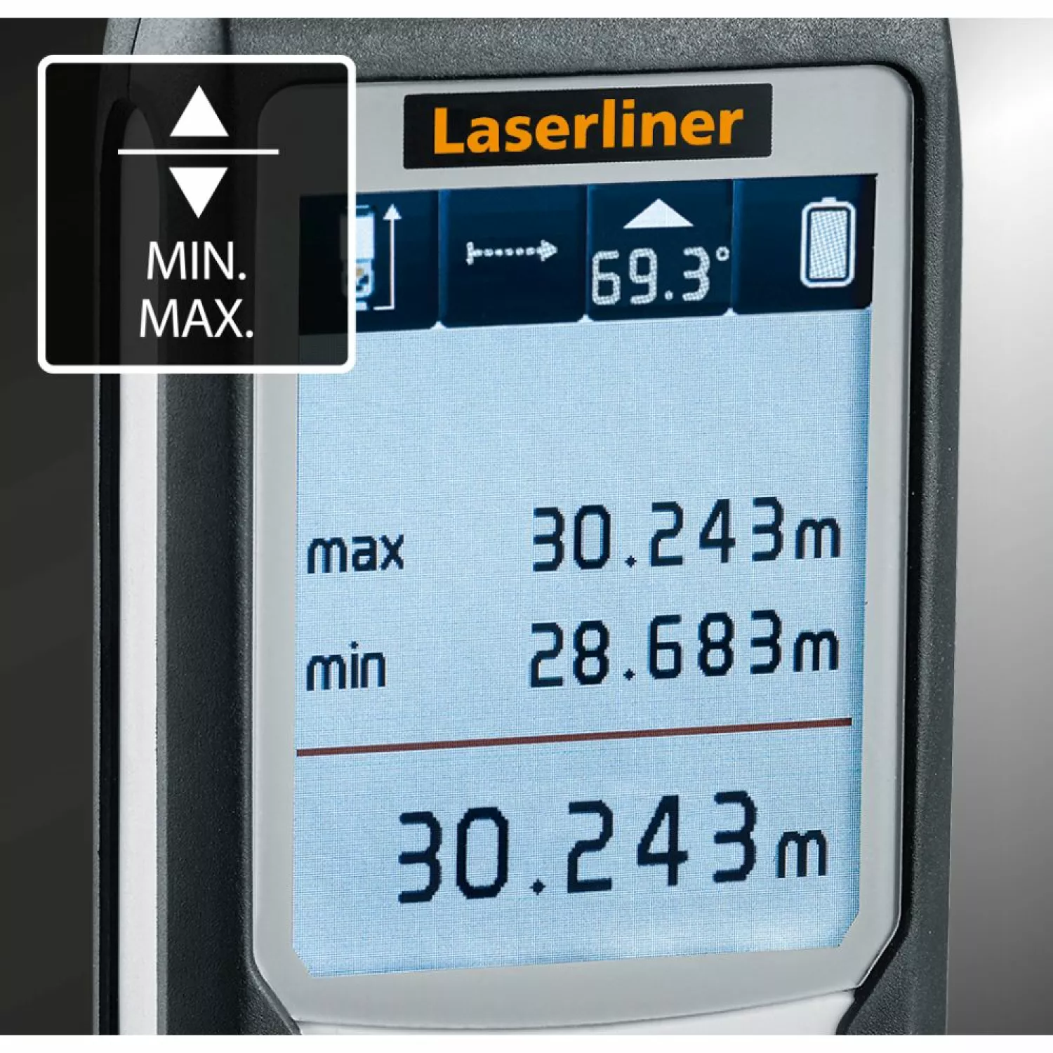 Laserliner 080.847A LaserRange-Master Gi7 Pro Laserafstandsmeter - Groen - 70m-image