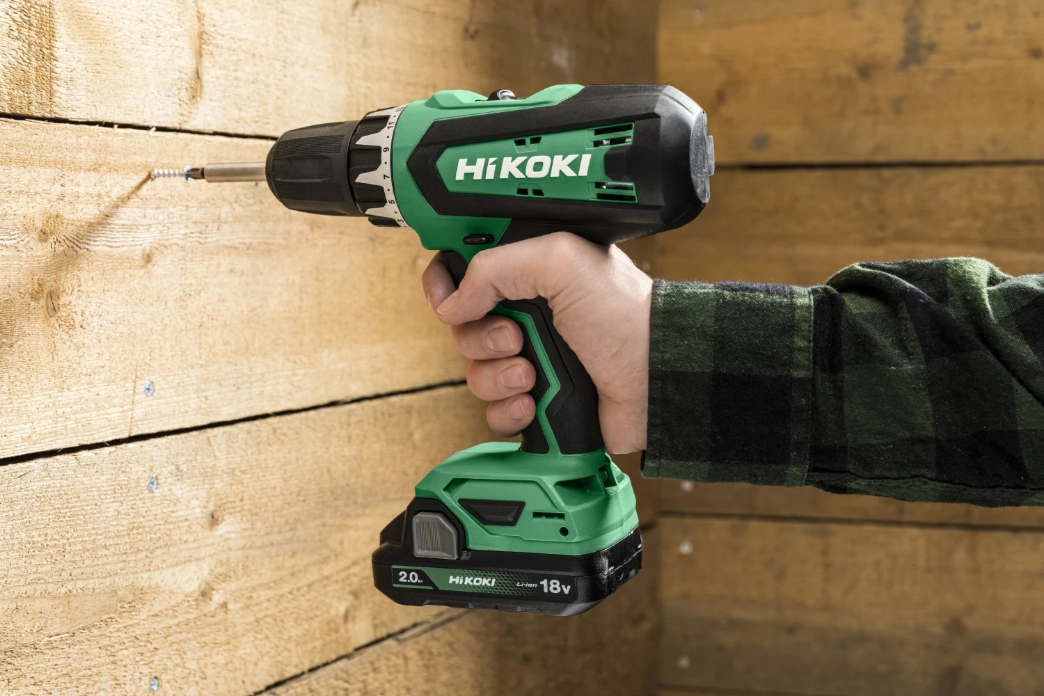 HiKOKI DS18DFWCZ 18V LI-ION Battery Boor-Machine Set (2x2.0ah) dans Suitcase-image