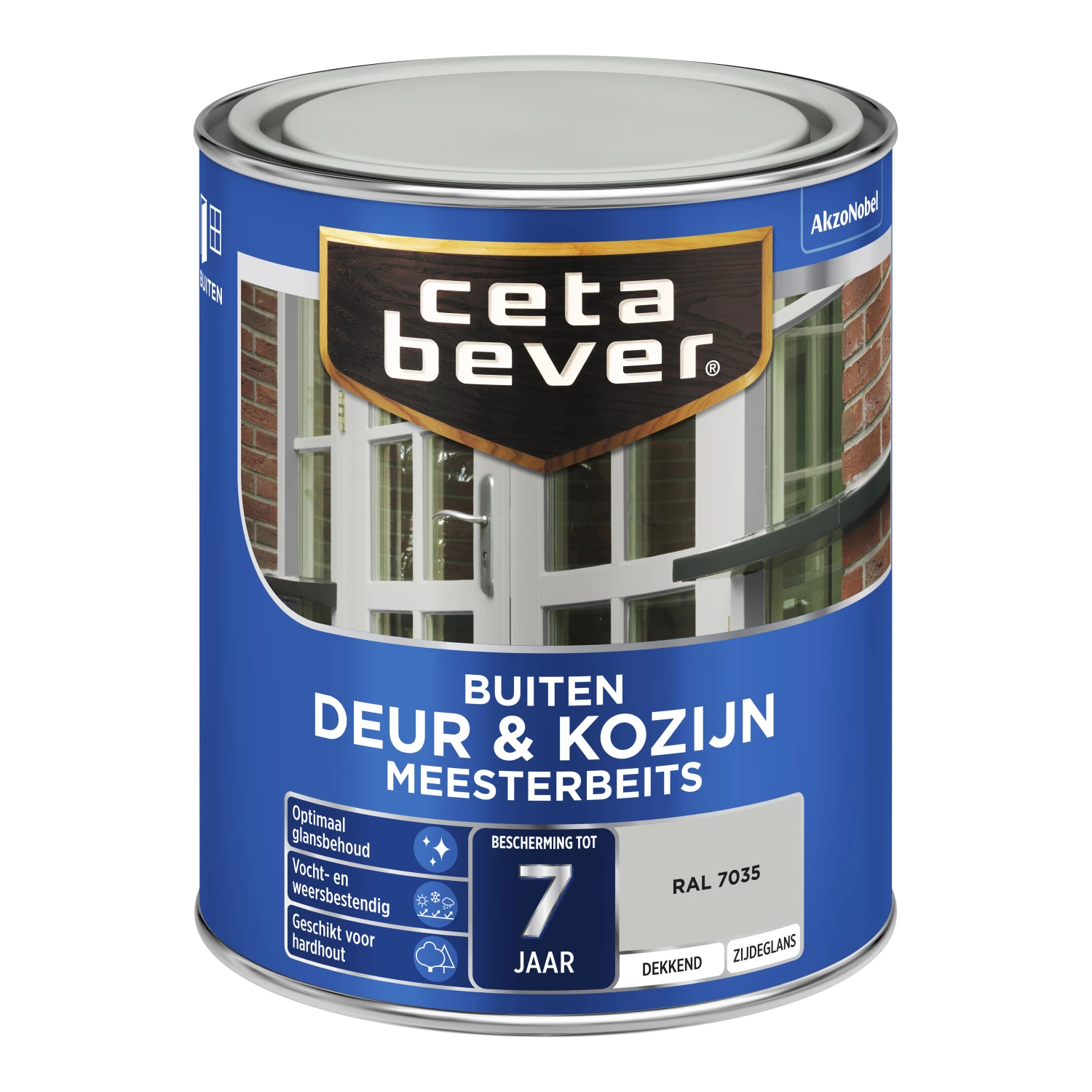 Cetabever Meesterbeits Deur En Kozijn Dekkend - Lichtgrijs - 750ml-image