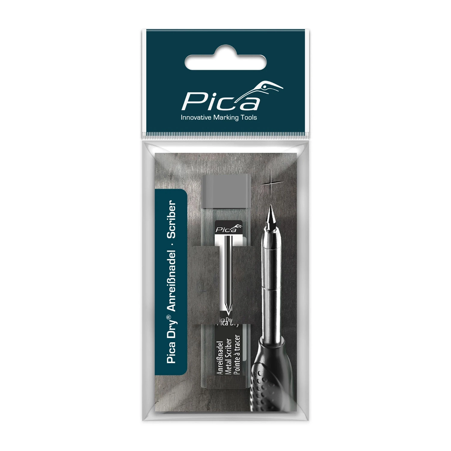 Pica 55804 Stylo à gratter pour métal sec - 30mm-image