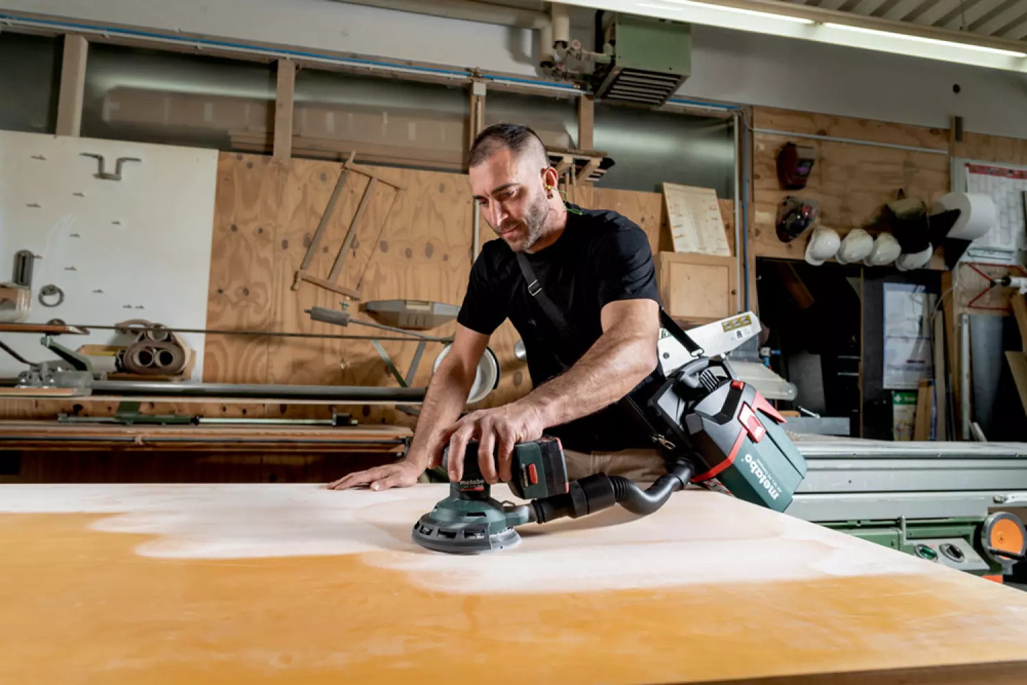 Metabo SXA 18 LTX 150 BL 18V Li-ion Accu excentrische schuurmachine body in Metabox - 150mm-image