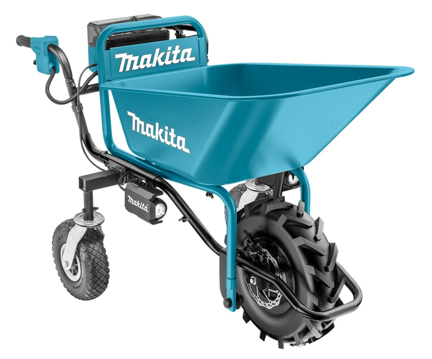 Makita DCU180ZX2 18V Li-Ion accu Kruiwagen met bak zonder tilbelasting - 130kg-image