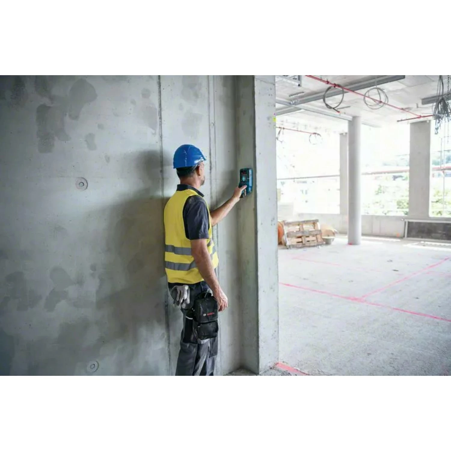 Bosch D-tect 200 C Détecteur scanner mural (1x 2,0Ah) dans L-Boxx - 200 mm-image