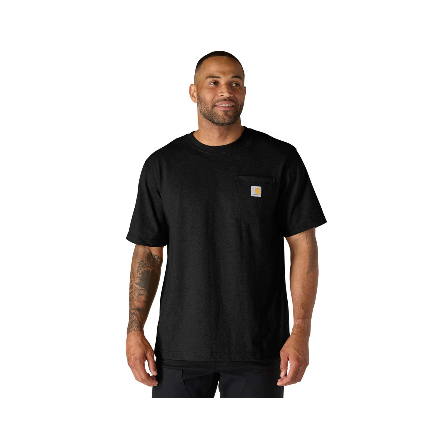 Carhartt Dearborn Pocket T-Shirt - Zwart - L