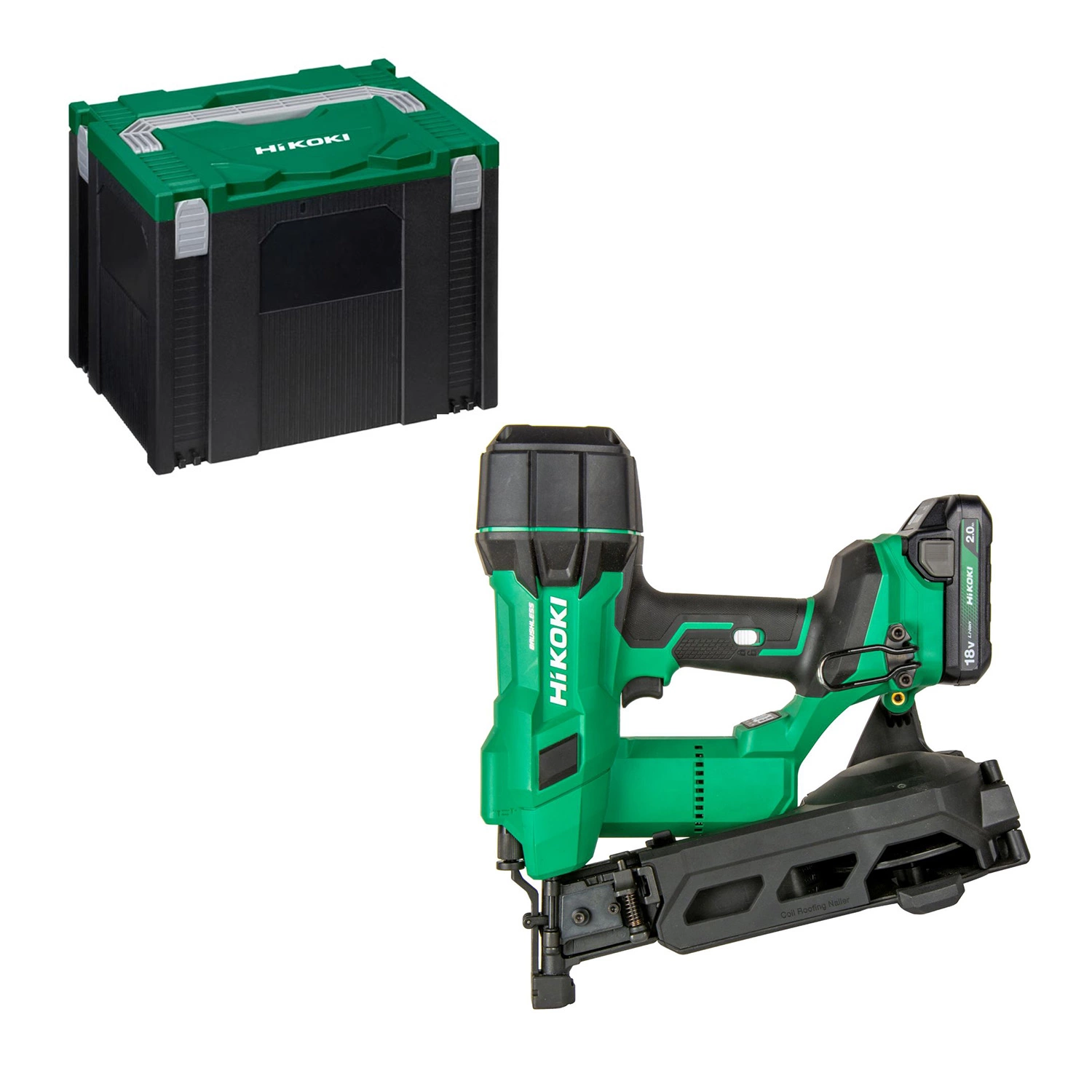 HiKOKI NV1845DAW6Z 18V Li-ion accu trommelspijkerapparaat body in HSC IV - 22-45mm-image