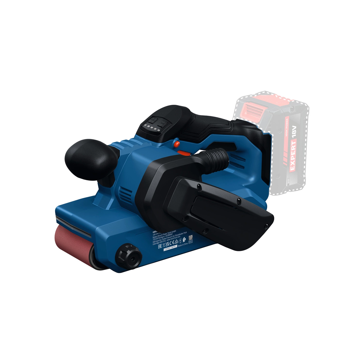 Bosch GBS18V-75 Accu Bandschuurmachine-image