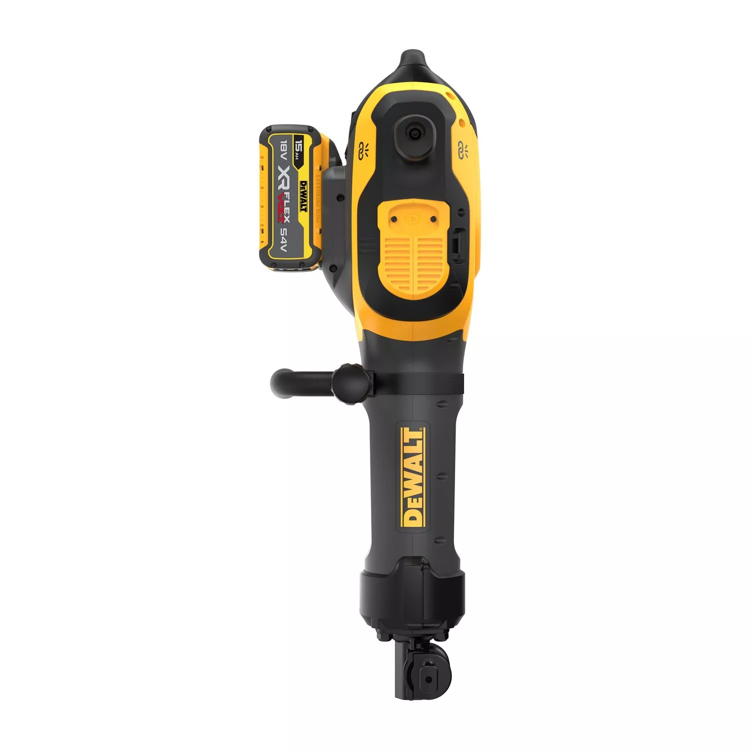 DeWALT DCH966Z2 Ensemble de marteau-perforateur HEX à batterie Flexvolt Li-ion 54 V (2 batteries 15,0 Ah) - 41 J-image